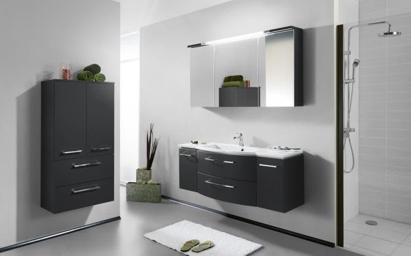 Saturn Gloss Anthracite  Bathroom
